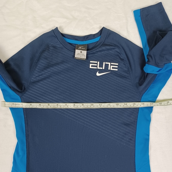 Nike Dri-Fit elite Boys navy blue shirt size large - Picture 7 of 8